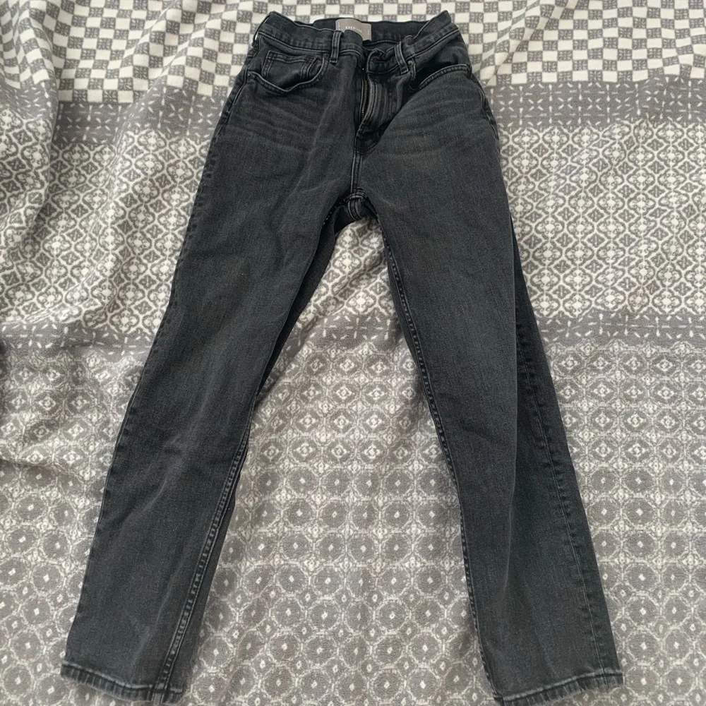 High waist cheeky ankle Everlane jeans - Picture 2 of 3